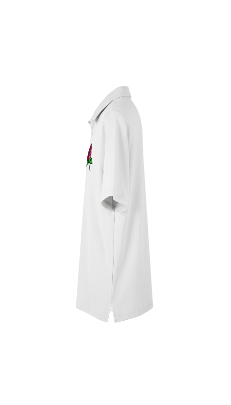 L'ART Two Roses Polo T-shirt