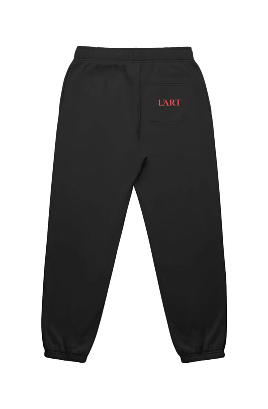 Relax Pants Black rose 1