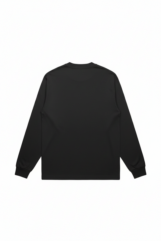 L'ART Letter Rain Long Sleeve T shirt