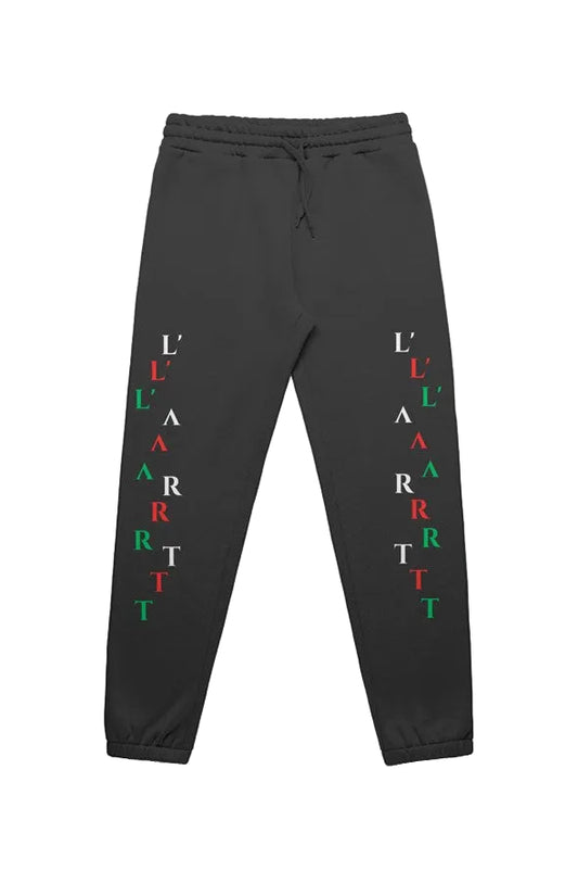 L'ART Letter Rain Joggers Pants