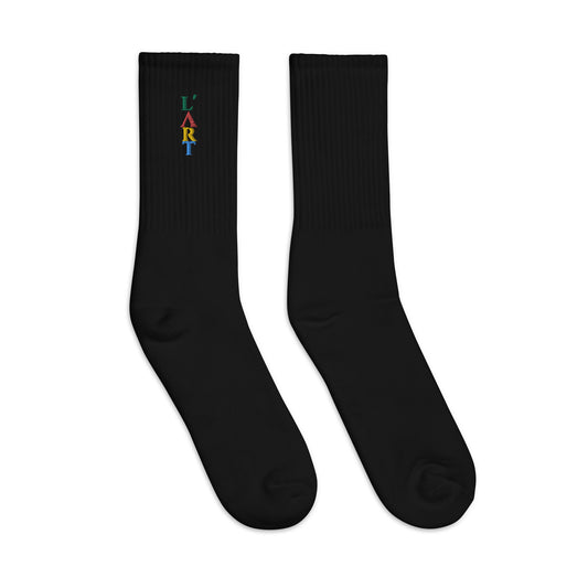 L'ART 237 Color Crew Socks