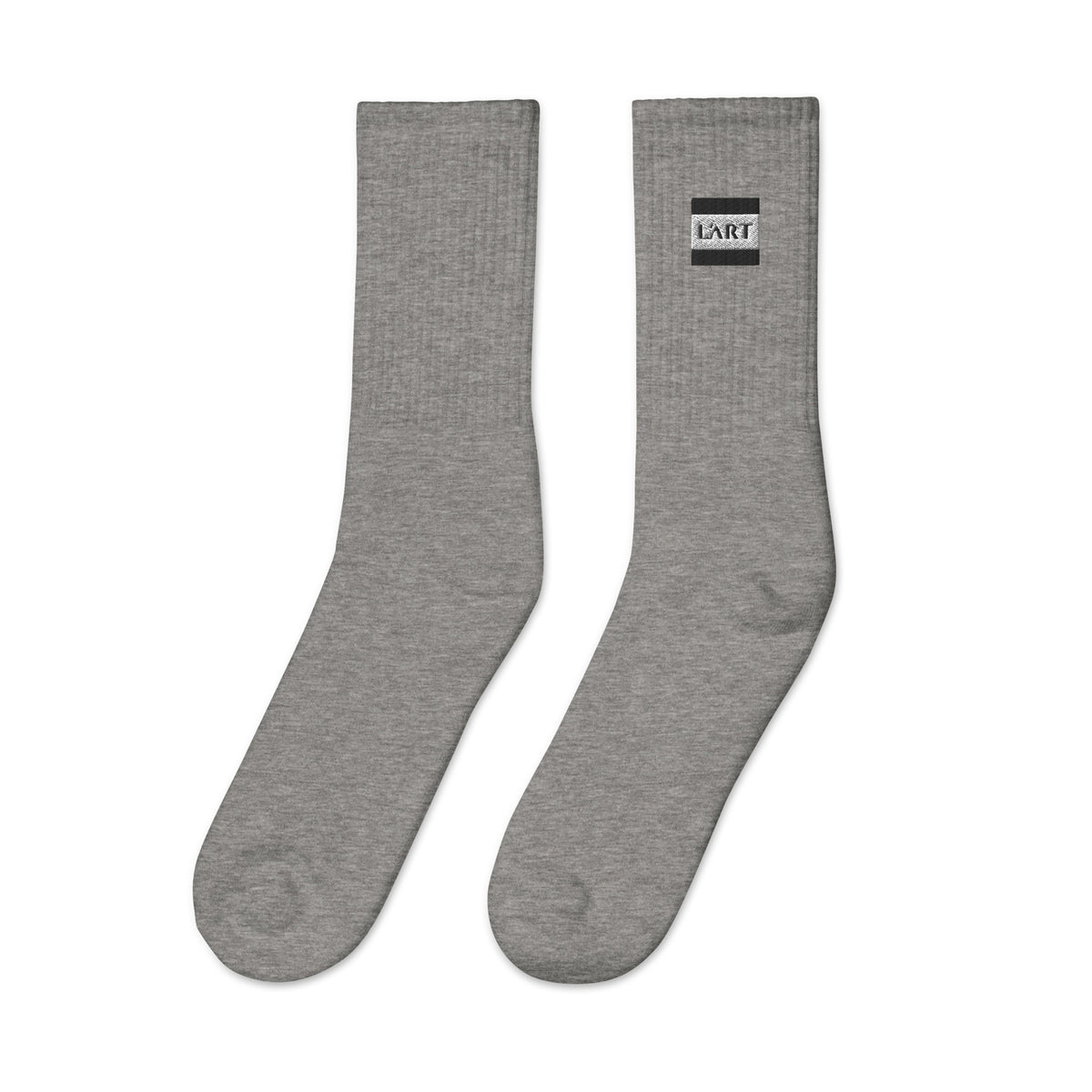 L'ART Classic Logo Crew Socks