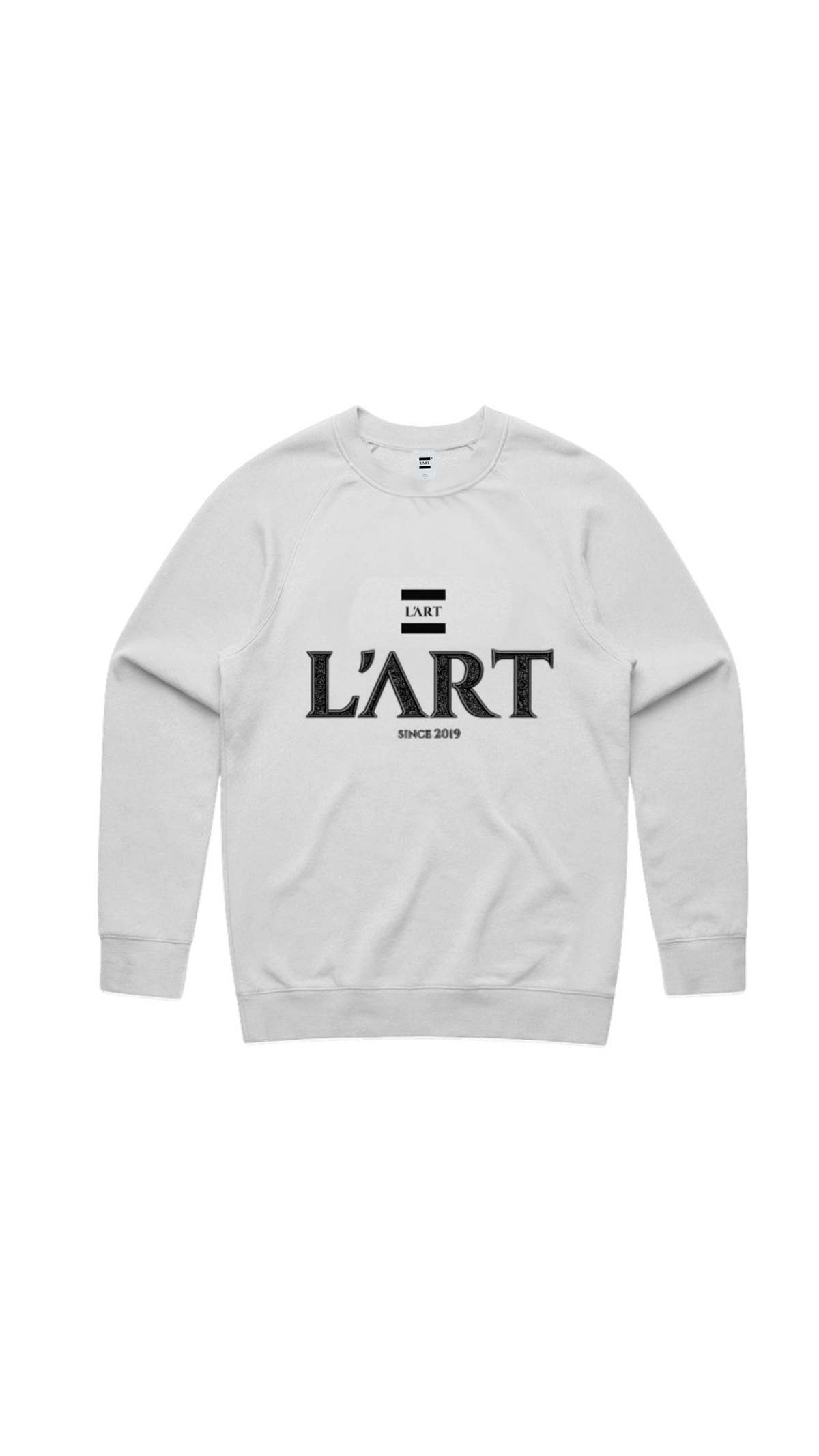 L'ART Chenille Embroidered Sweatshirt