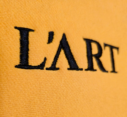 L'ART Wordmark Embroidered Sweatshirt