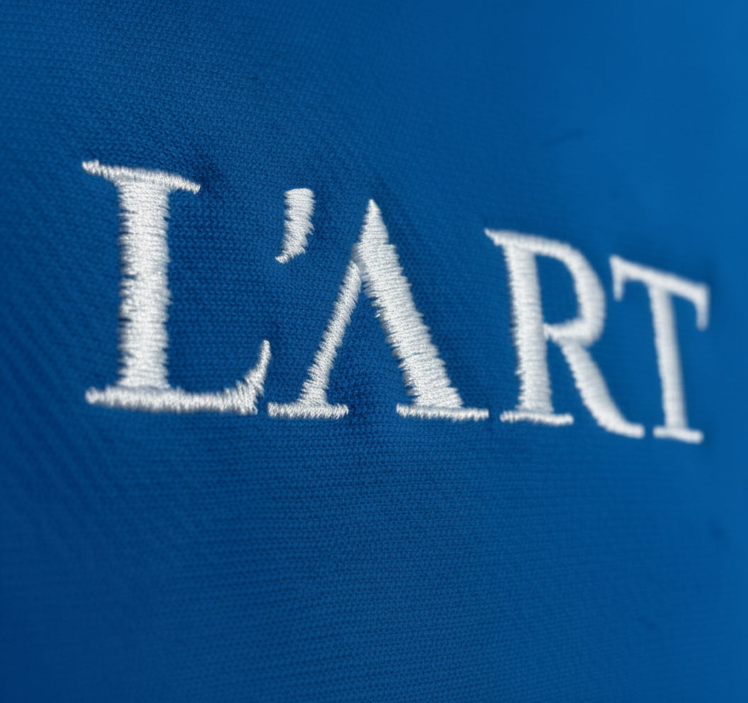 L'ART Wordmark Embroidered Sweatshirt
