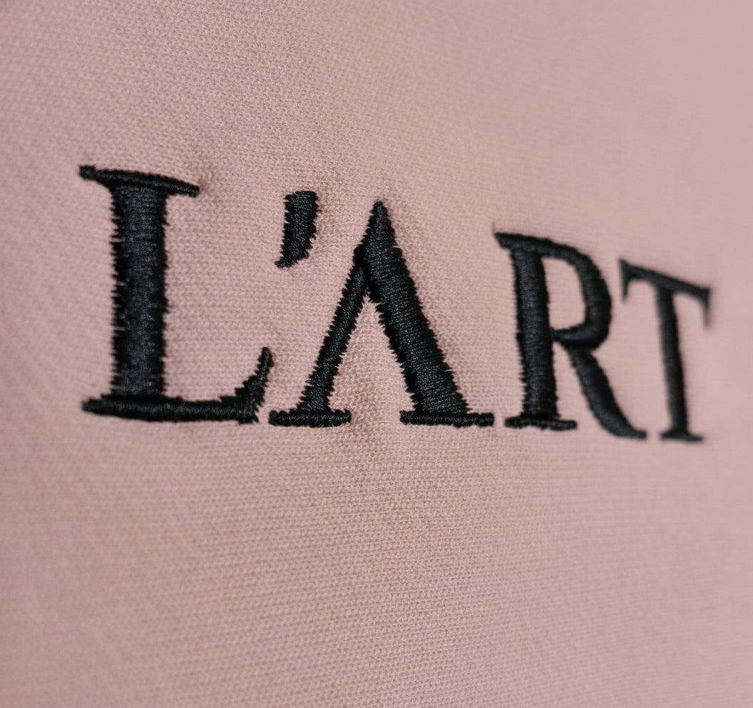 L'ART Wordmark Embroidered Sweatshirt