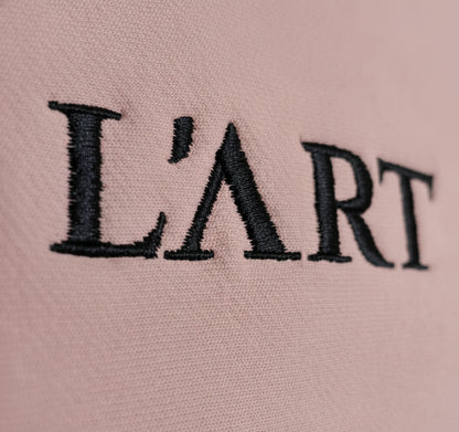 L'ART Wordmark Embroidered Sweatshirt