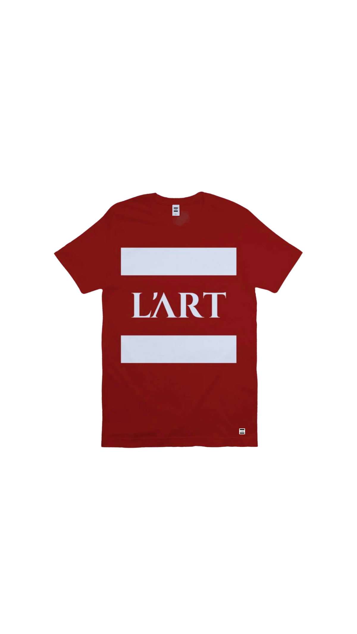L'ART Inverted Logo Slim T-Shirt