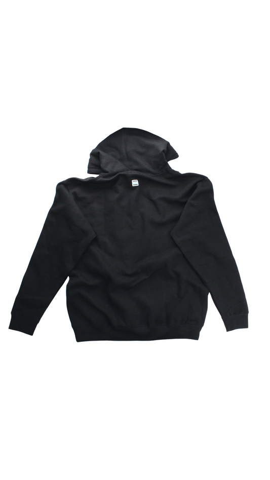 L'ART Barred Eyes Strip Hoodie