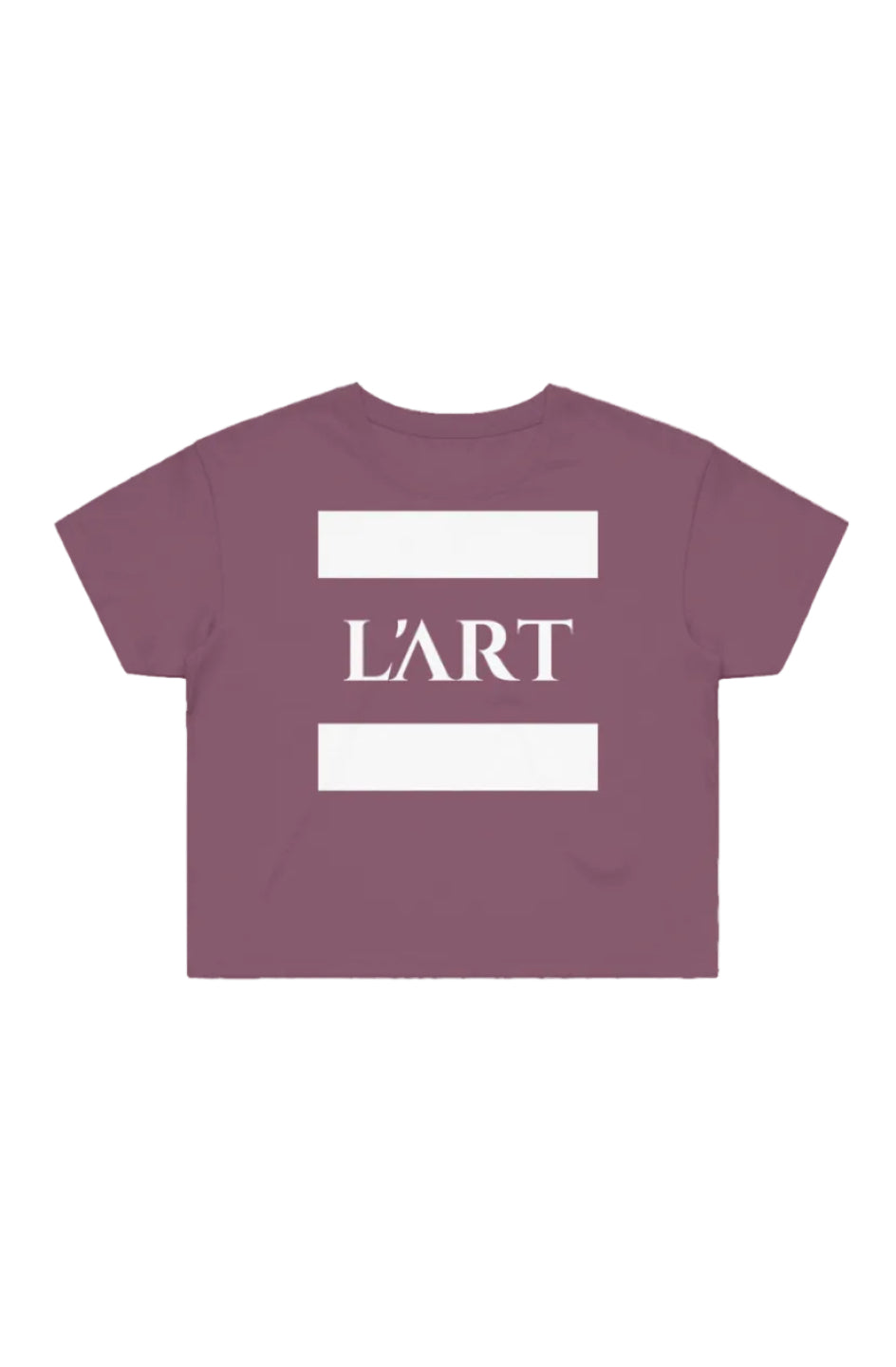 L&amp;#39;ART Street Crop Tee women PURPLE