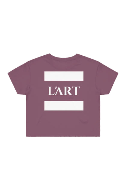 L&amp;#39;ART Street Crop Tee women PURPLE