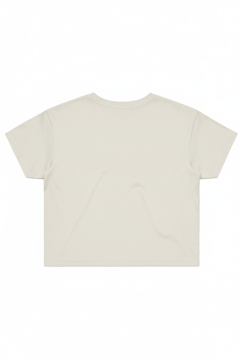 L'ART Rouge-Vert Cropped Women's T-shirt