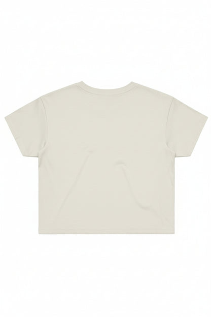 L'ART Rouge-Vert Cropped Women's T-shirt