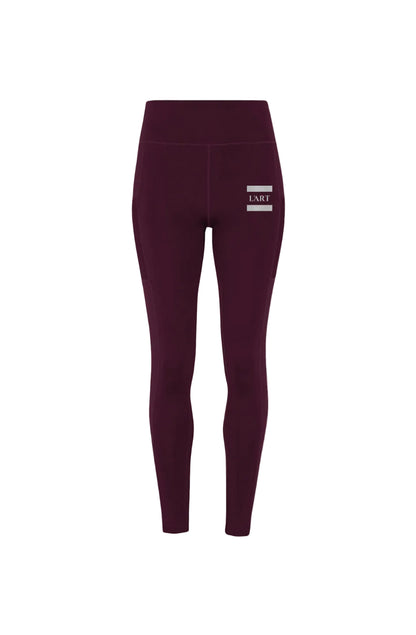 L'ART Danica leggings maroon