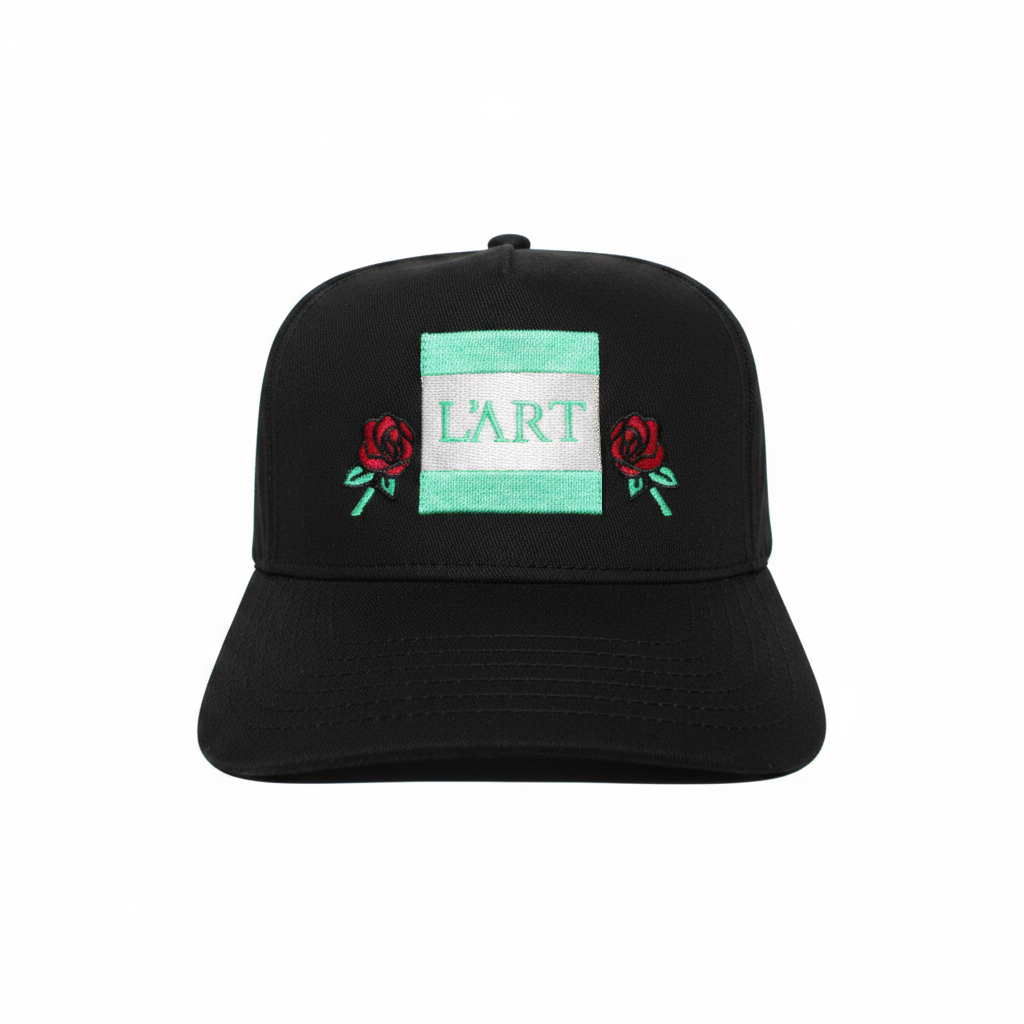 L'ART Given Flowers Crown Cap