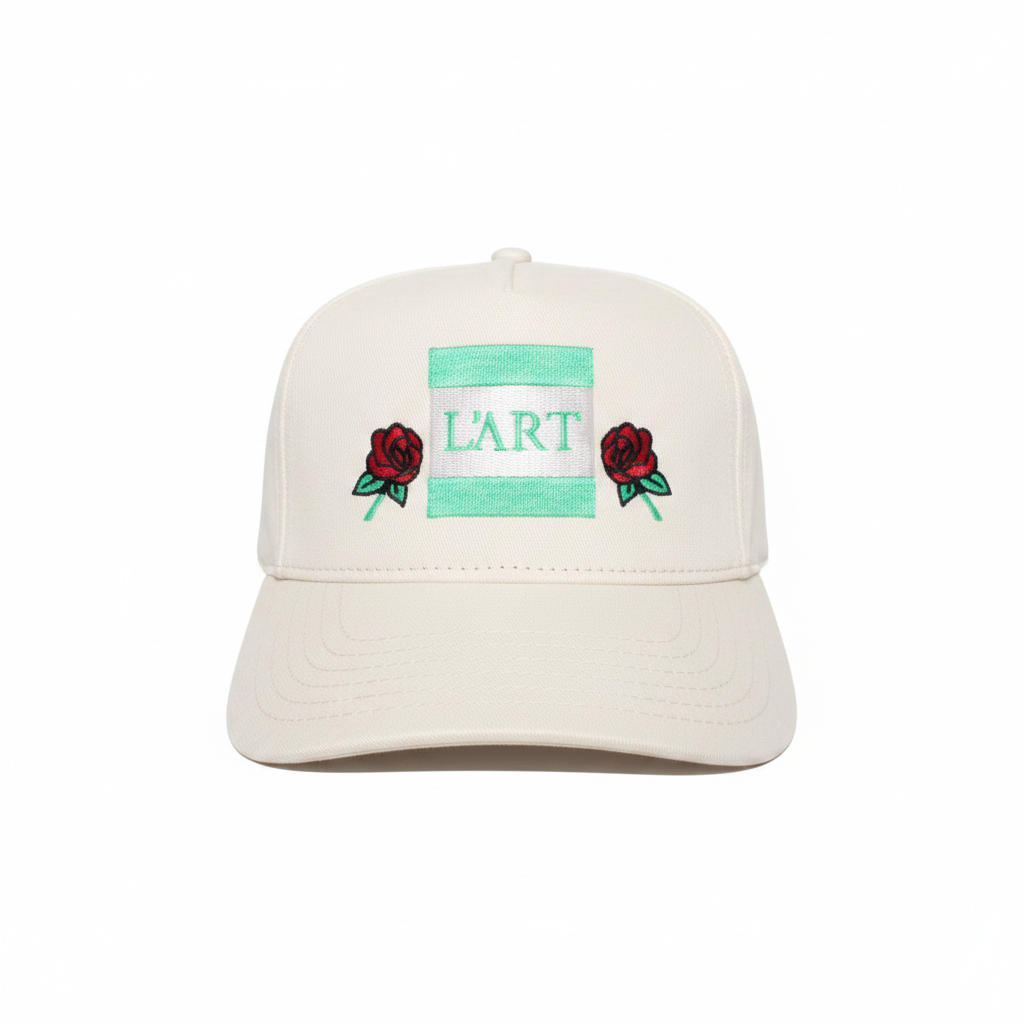 L'ART Given Flowers Crown Cap