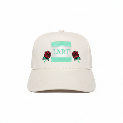 L'ART Given Flowers Crown Cap