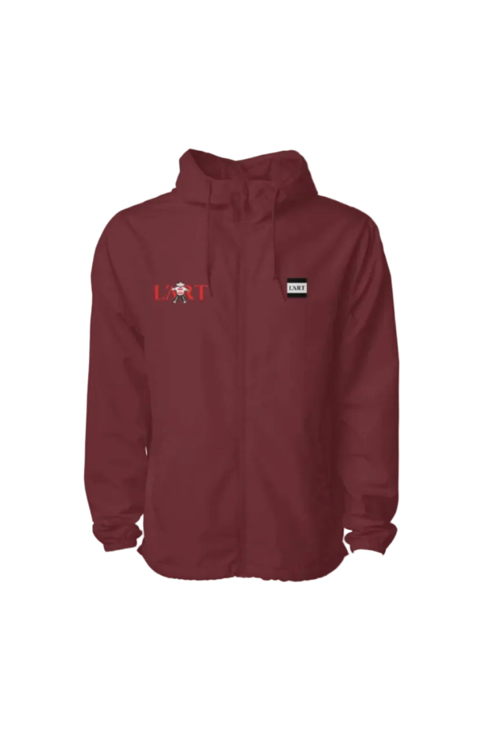 L'ART LW Windbreaker maroon