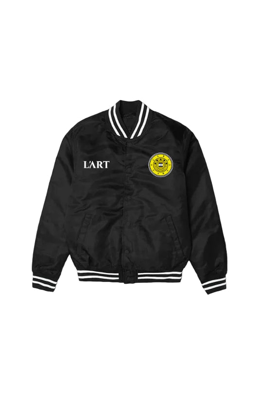 L'art Emblem Varsity Bomber Jacket