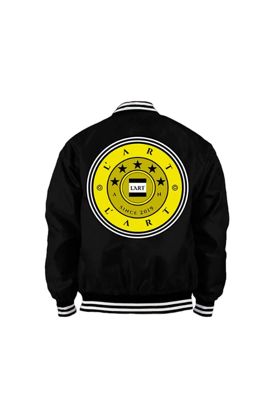 L'art Emblem Varsity Bomber Jacket