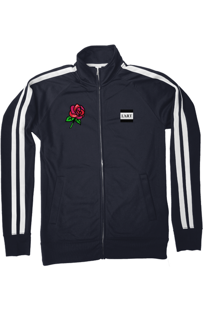 L;art Independent Track Jacket Rose and logo