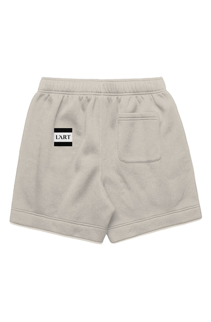 l&amp;#39;art new emblem MENS RELAX TRACK SHORTS bone
