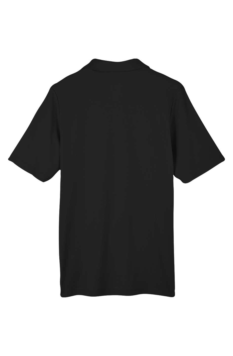 Mens Fusion ChromaSoft Pique Polo black