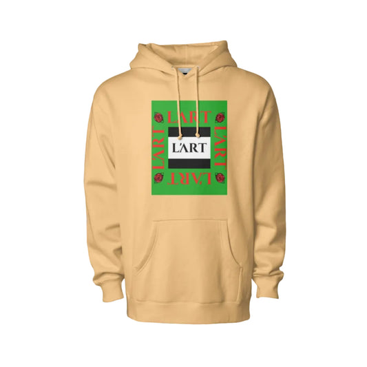 L&amp;#39;ART Green Field hoodie Black