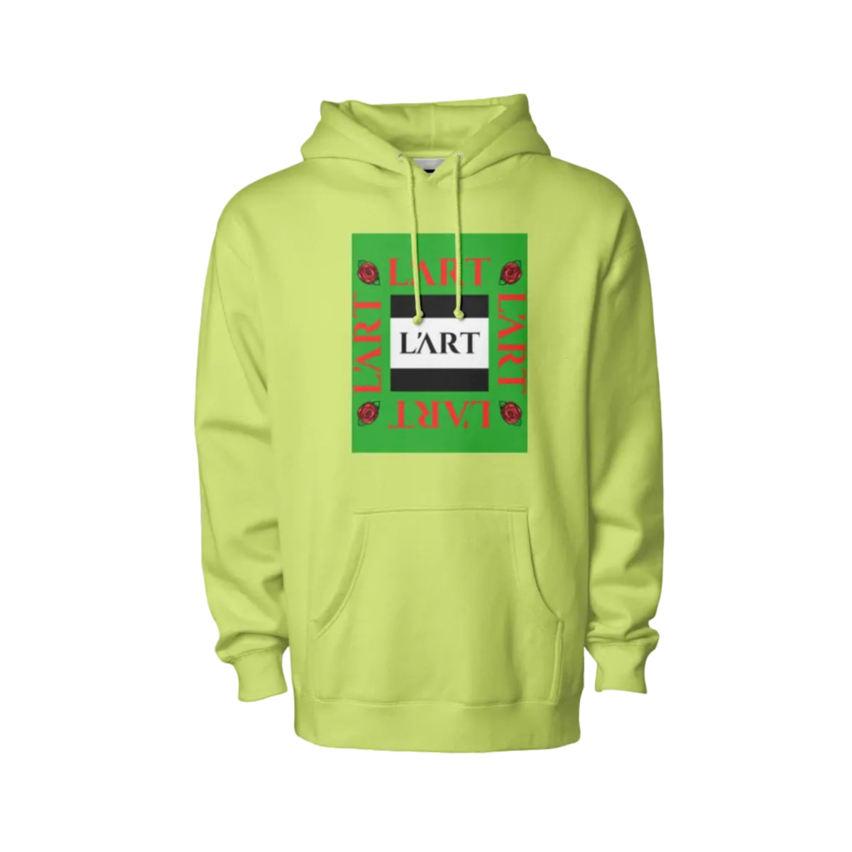 L'ART GREEN LIGHT pullover hoody