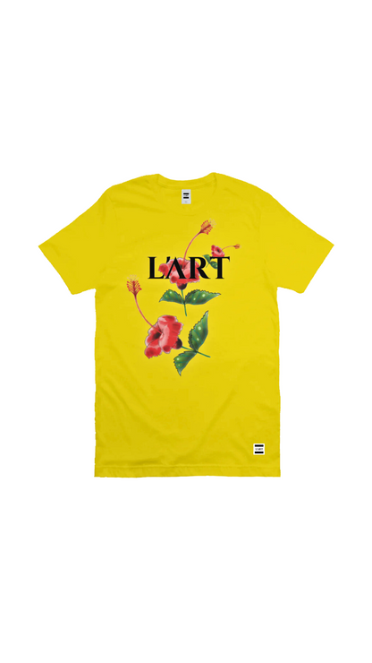 L'ART Hibiscus T-Shirt