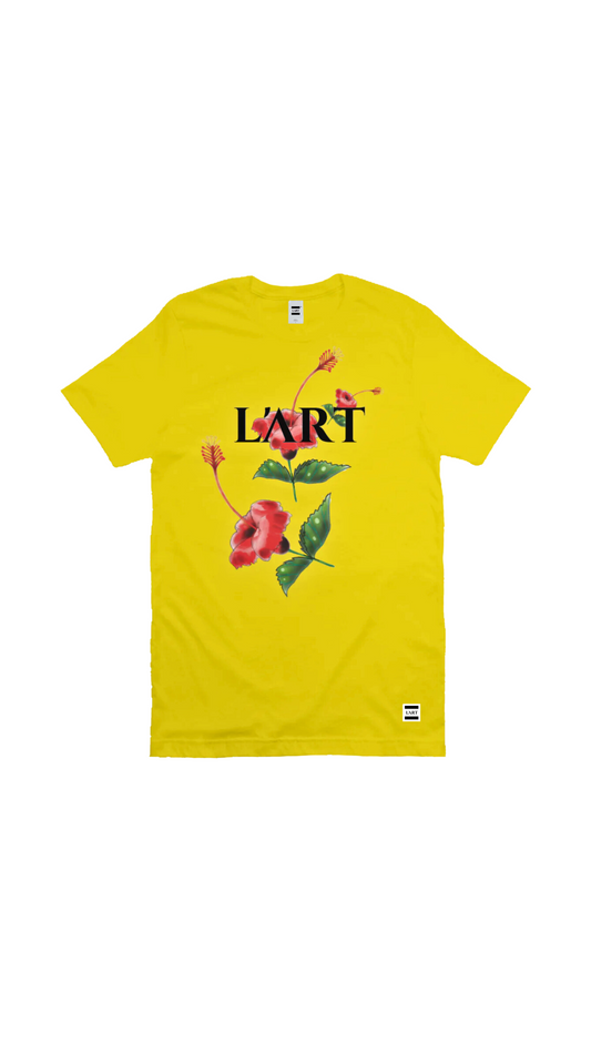 L'ART Hibiscus T-Shirt