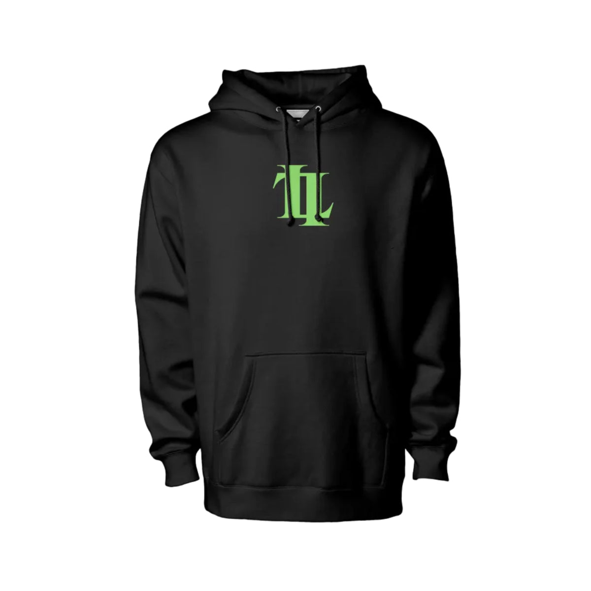 L&amp;#39;ART Neon Lime Mono Hoodie