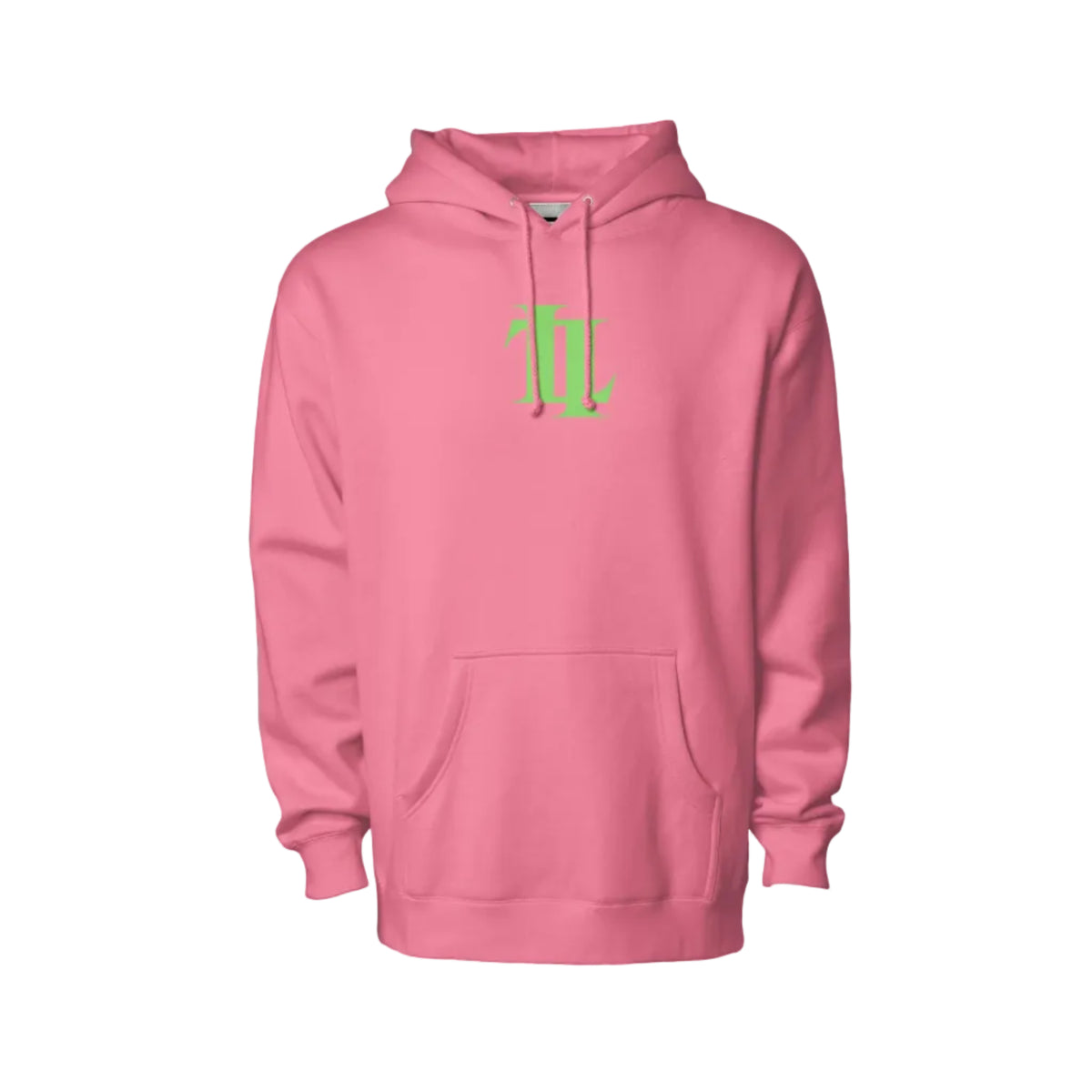 L&amp;#39;ART Neon Lime Mono Hoodie