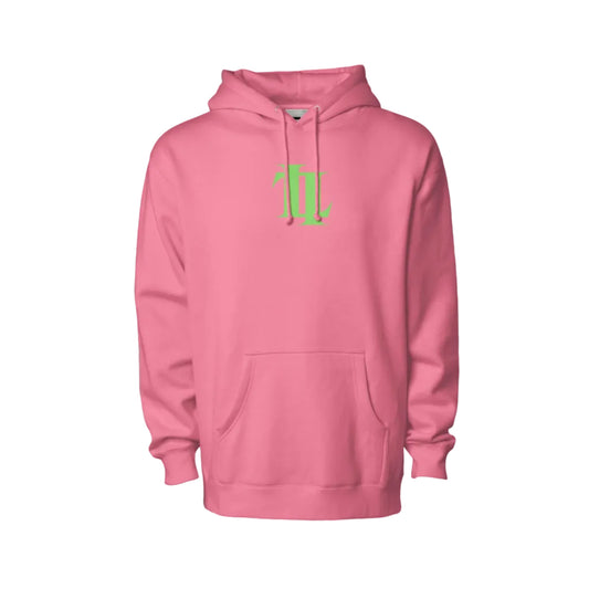 L&amp;#39;ART Neon Lime Mono Hoodie