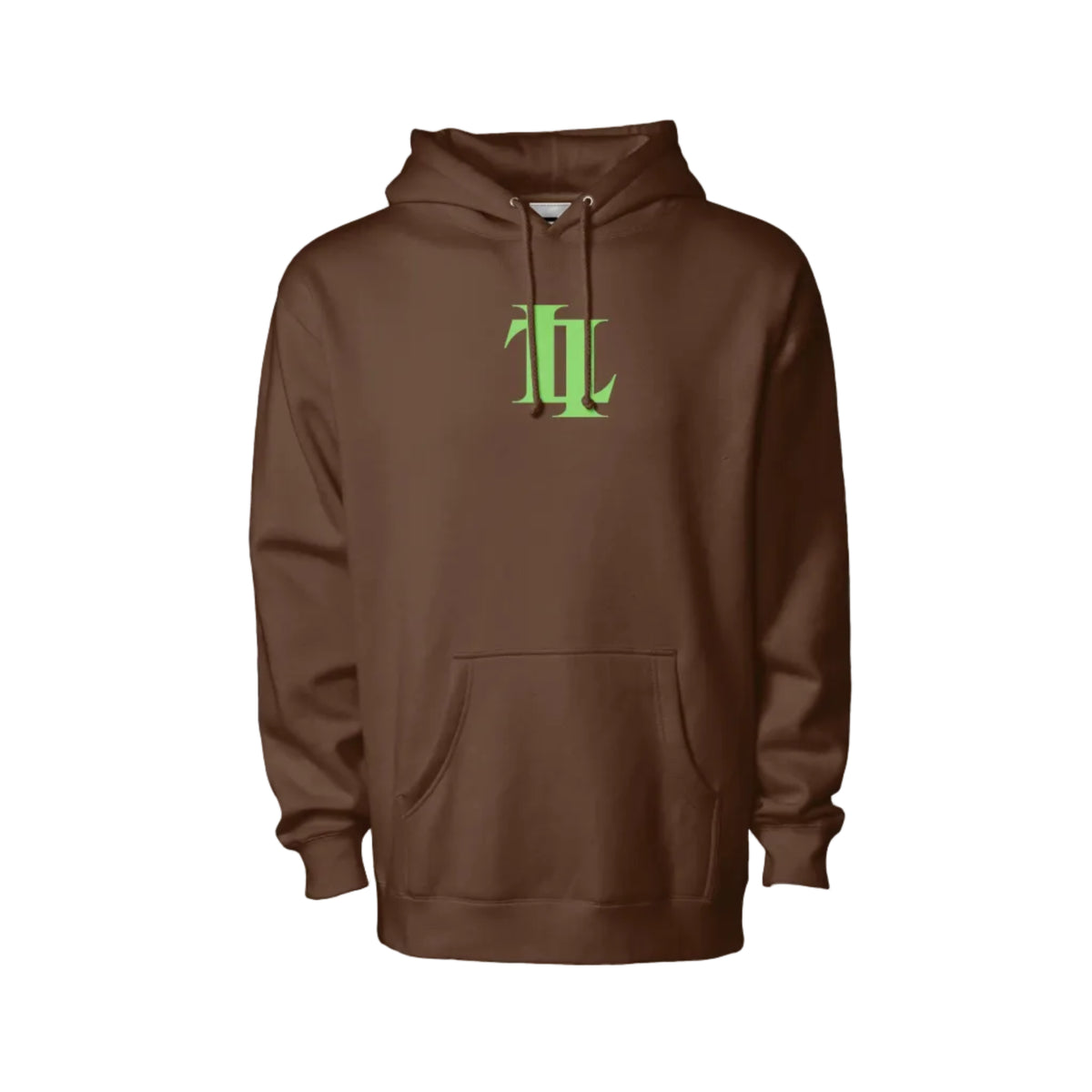 L'ART Neon Lime Mono Hoodie