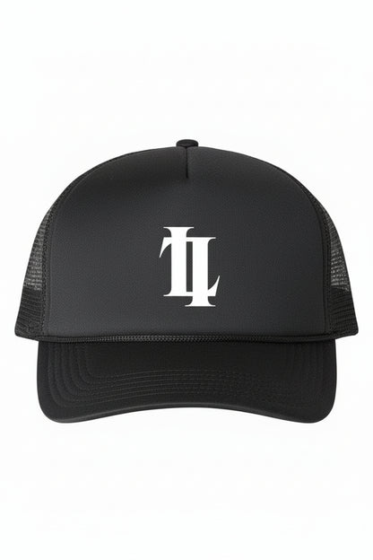 L'ART Double Clips Mesh Trucker Cap