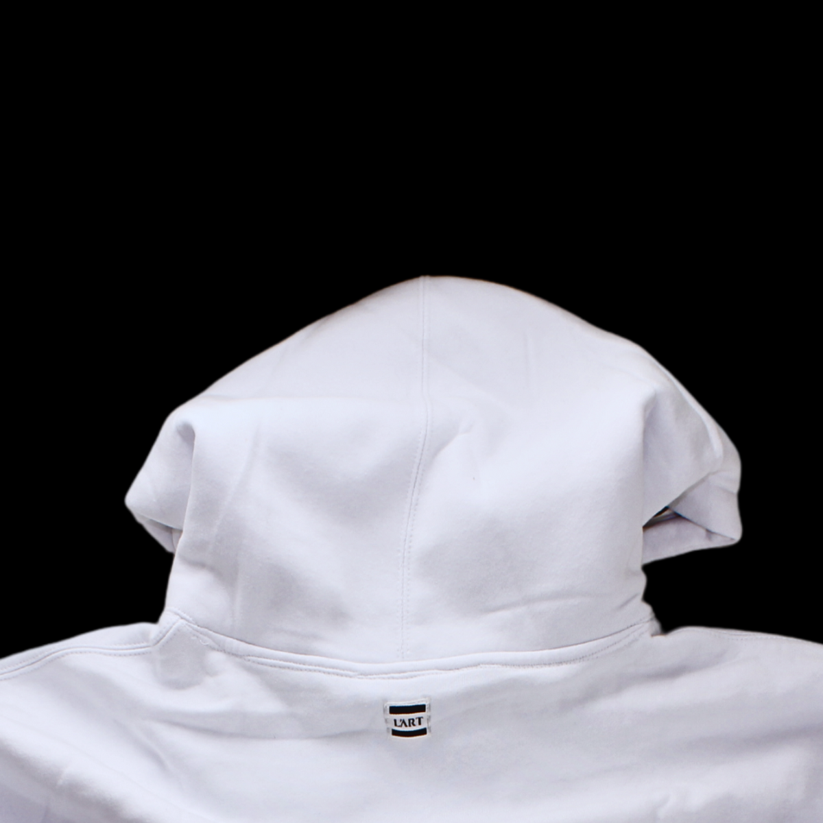 L'ART Barred Eyes Strip Hoodie