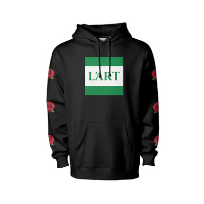 L'ART Ornament Roses Hoodie