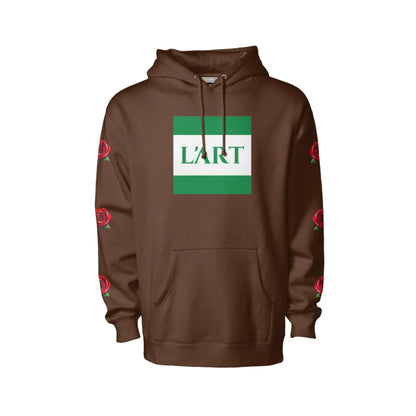 L'ART Ornament Roses Hoodie