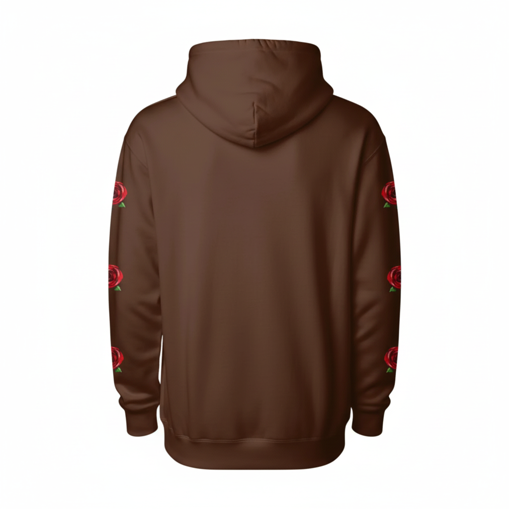 L'ART Ornament Roses Hoodie