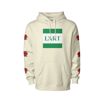 L'ART Ornament Roses Hoodie