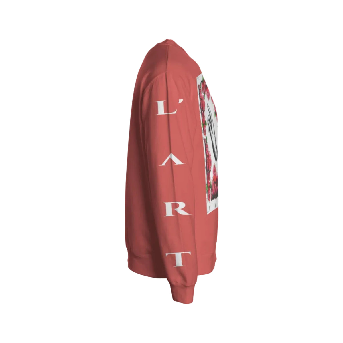 new L'ART Hand in the sky Pigment Dyed Crewneck