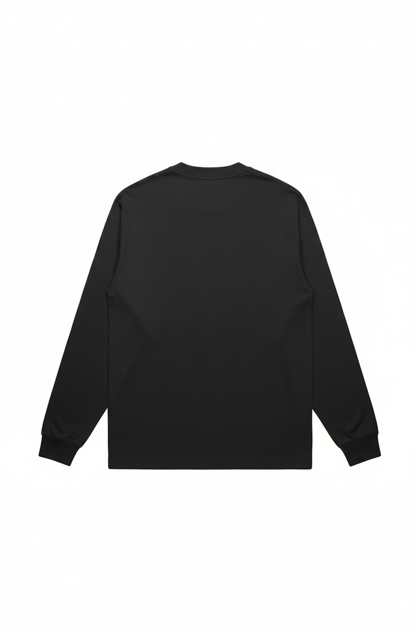 L'ART Letter Rain Long Sleeve T shirt