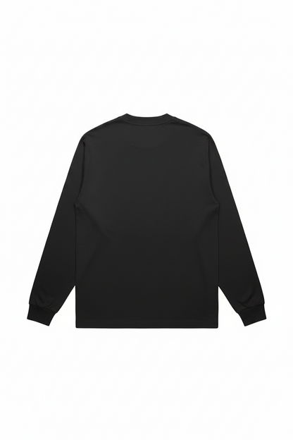 L'ART Letter Rain Long Sleeve T shirt