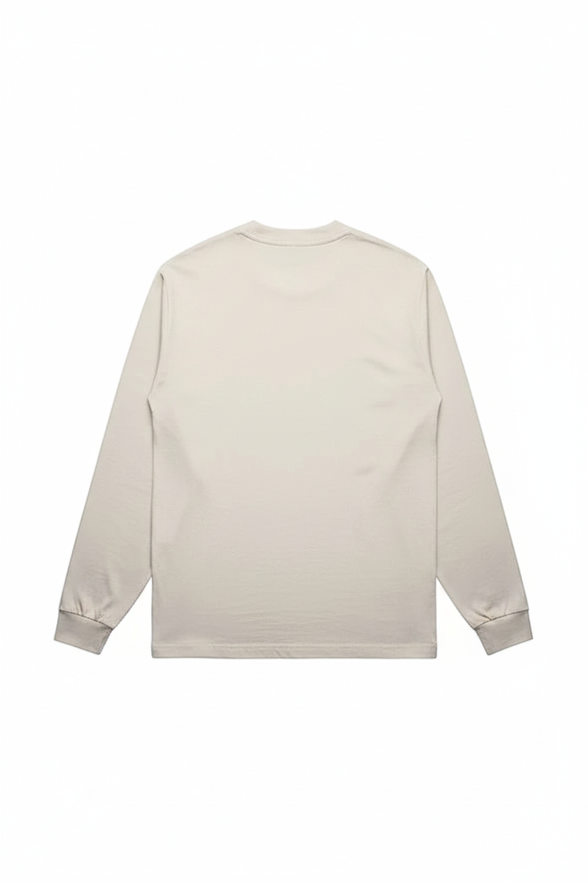L'ART Letter Rain Long Sleeve T shirt