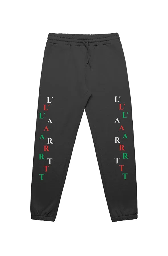 L'ART Letter Rain Joggers Pants