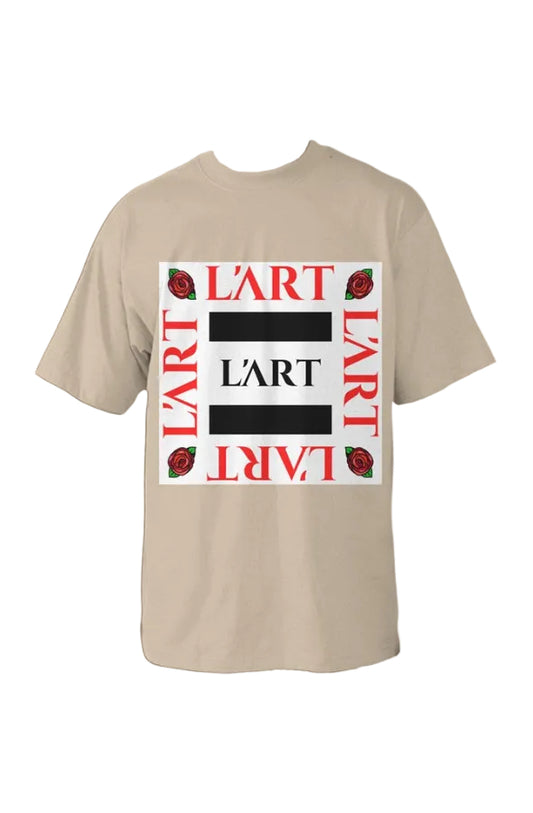 L 39 ART Circulation Oversized Heavyweight T Shirt
