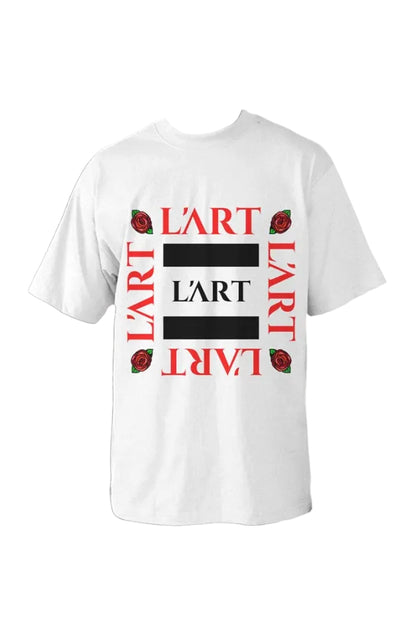 L 39 ART Circulation Oversized Heavyweight T Shirt