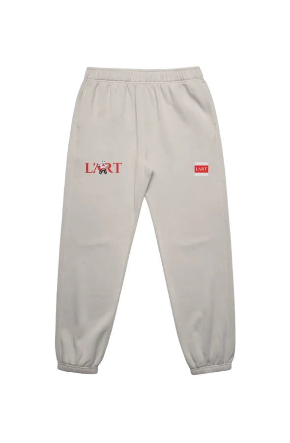 L 39 ART Wordmark Guarding Panda Relax Track pants