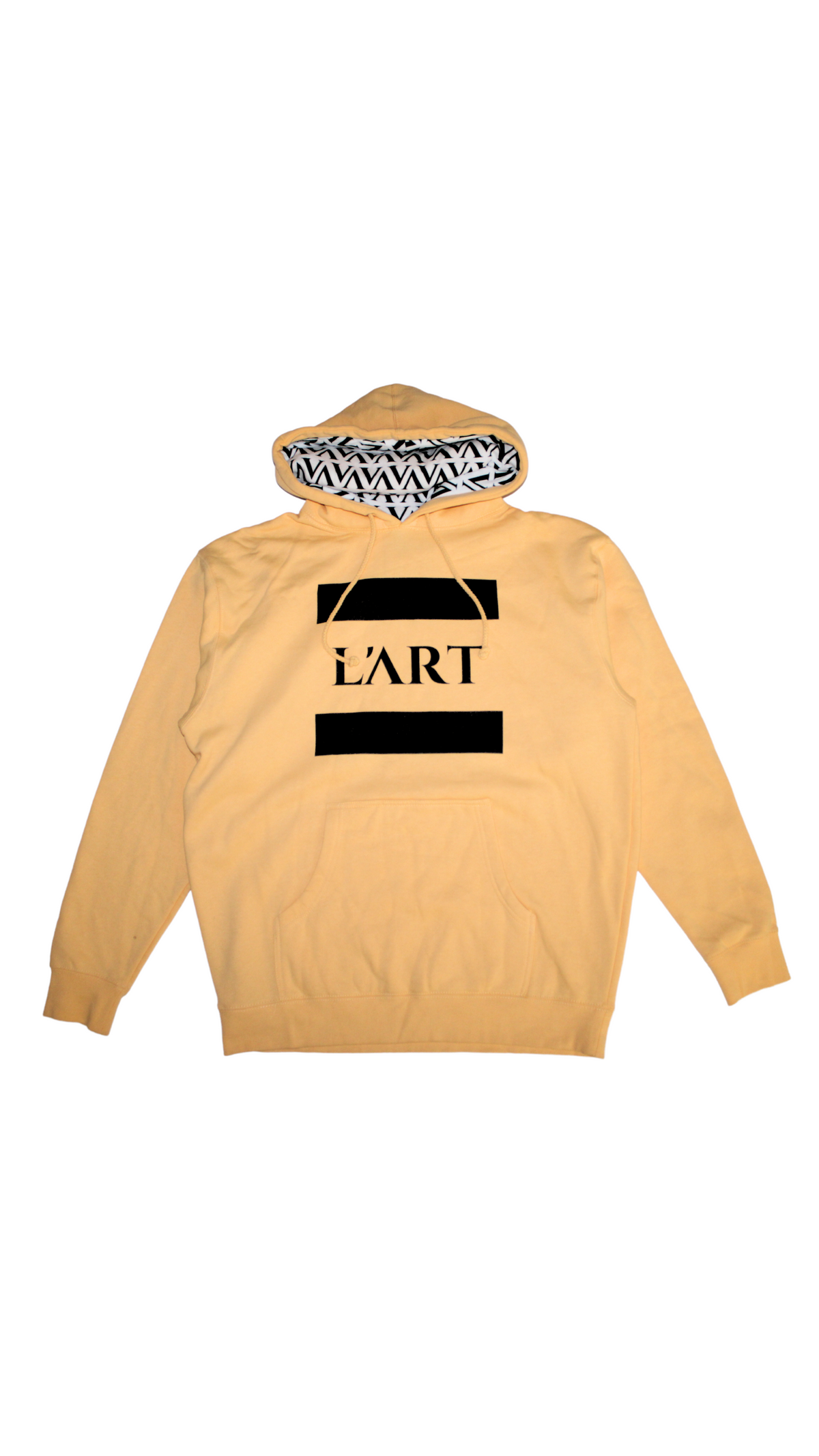 L'ART Transparent Logo Hoodie